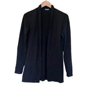 J. McLaughlin Black Open Front Cardigan Sz XS